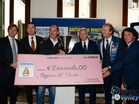 PRESENTATA LA SUPERCOPPA IMOCO-IGOR NOVARA DI SABATO AL PALAVERDE