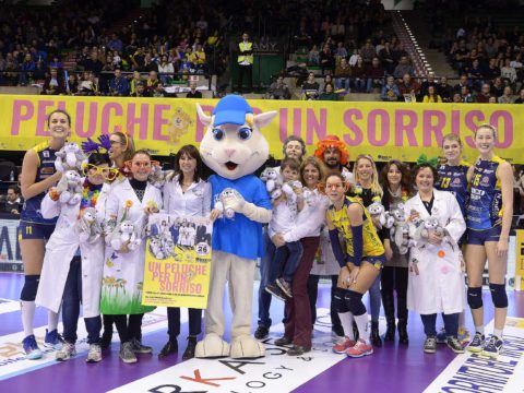 #WENDY, LILT, IMOCO VOLLEY E CUOREDARENA INSIEME PER “REGALARE UN SORRISO!”