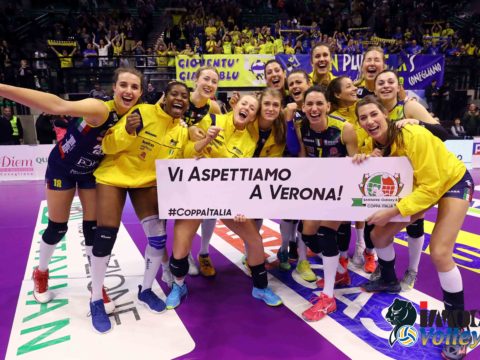 PANTERE ALLA FINAL FOUR DI VERONA! MONZA ANCORA BATTUTA (3-1) AL PALAVERDE!