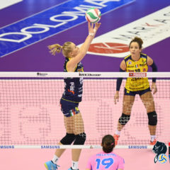 IMOCO VOLLEY – SAUGELLA MONZA: ATTO TERZO DOMENICA AL PALAVERDE