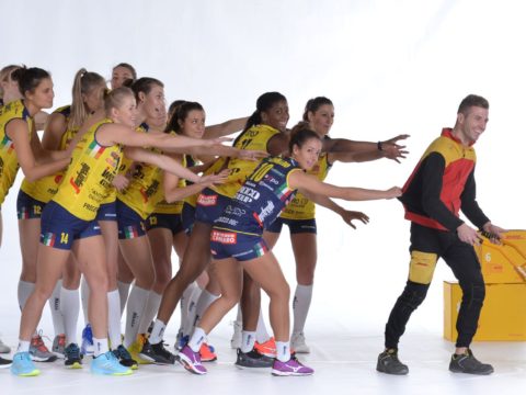 DHL IN CAMPO CON L’IMOCO VOLLEY ANCHE PER IL 2018/2019: DOMENICA LO SPONSOR DAY AL PALAVERDE!