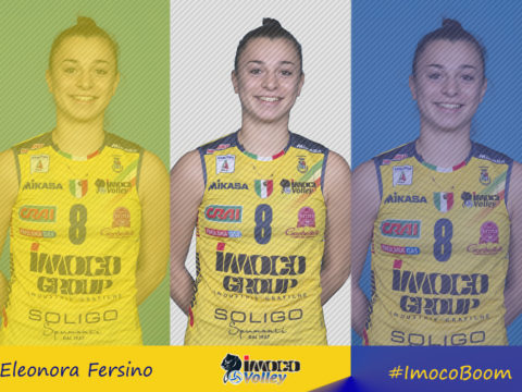 ELEONORA FERSINO, LA “MILLENNIAL” DI IMOCO VOLLEY SARA’ ANCORA PANTERA!