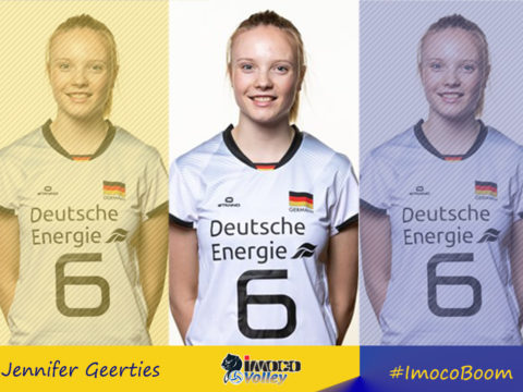 NUOVO ARRIVO PER L’IMOCO VOLLEY: LA SCHIACCIATRICE TEDESCA JENNIFER GEERTIES