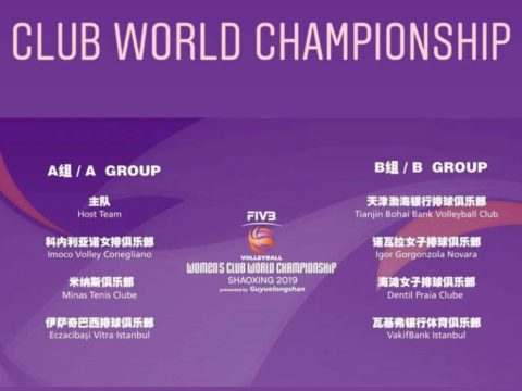 IMOCO VOLLEY AL MONDIALE PER CLUB! PRIMA STORICA PARTECIPAZIONE (3/8 dic. a SHAOXING)