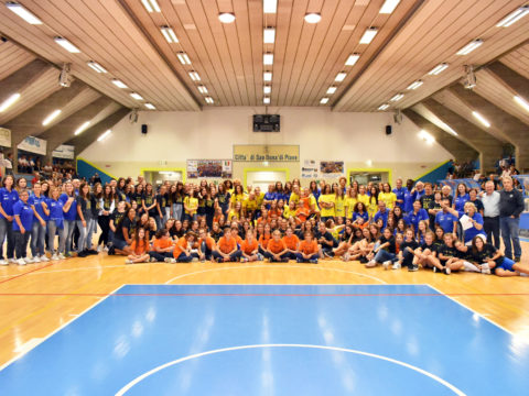 GRANDE FESTA CON LE PANTERE A SAN DONÀ PER I 50 ANNI DEL VOLLEY POOL PIAVE