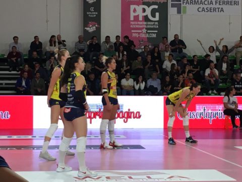 LE PANTERE SUDANO MA VINCONO 3-2 A CASERTA