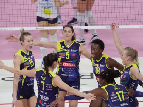 DOMANI IL VIA ALLA CEV CHAMPIONS LEAGUE 2019/20! A.CARRARO IMOCO VOLLEY – VASAS OBUDA BUDAPEST (20.30)