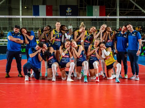 CHAMPIONS: L’A.CARRARO IMOCO VINCE A NANTES (3-0) E SORPASSA, ORA E’ PRIMA NEL GIRONE!