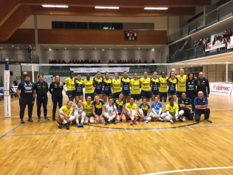 LE PANTERE VINCONO IL “CESARINI SFORZA” A TRENTO: IMOCO-DELTA INFORMATICA 3-1