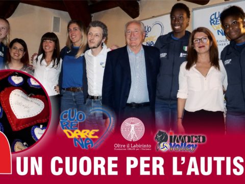 “UN CUORE PER L’AUTISMO”: DOMENICA AL PALAVERDE SPORT E SOLIDARIETA’ CON CUOREDARENA E OLTRE IL LABIRINTO!