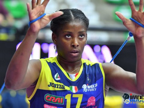 MIRIAM SYLLA SARA’ ANCORA PANTERA,  CONFERMATA NELL’IMOCO VOLLEY 2020/21!