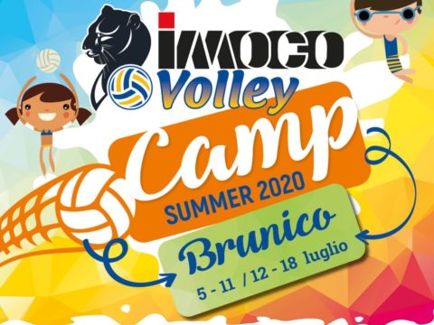 IMOCO VOLLEY SUMMER CAMP – SI AL MASTER CAMP DI BRUNICO IN LUGLIO! ANCORA POSTI LIBERI PER LA SETTIMANA 5/11