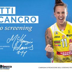 L’ULSS 2 GIOCA D’ANTICIPO CON IMOCO VOLLEY, RIPARTE LA CAMPAGNA PRO SCREENING