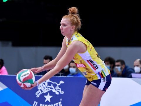 SARAH FAHR LA CENTRALE DEL FUTURO E’ GIA’ UNA CERTEZZA-L’AZZURRA CONFERMATA ALL’IMOCO VOLLEY ANCHE PER IL 2021/22