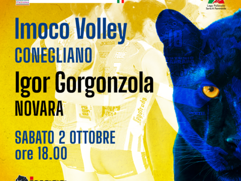 PANTERE OGGI A MODENA: DOMANI LA PRESENTAZIONE DEL CAMPIONATO – SABATO LA SUPERCOPPA IMOCO-IGOR SU RAI2