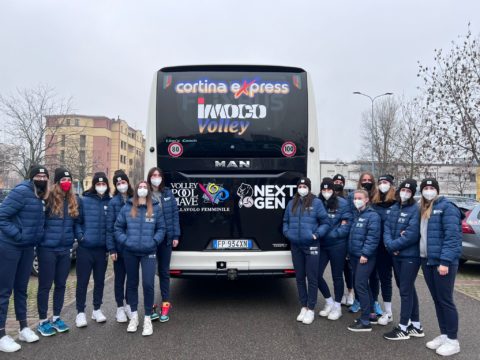 PANTERINE IN “FIRST CLASS” CON CORTINA EXPRESS PER LA “MOMA WINTER CUP”