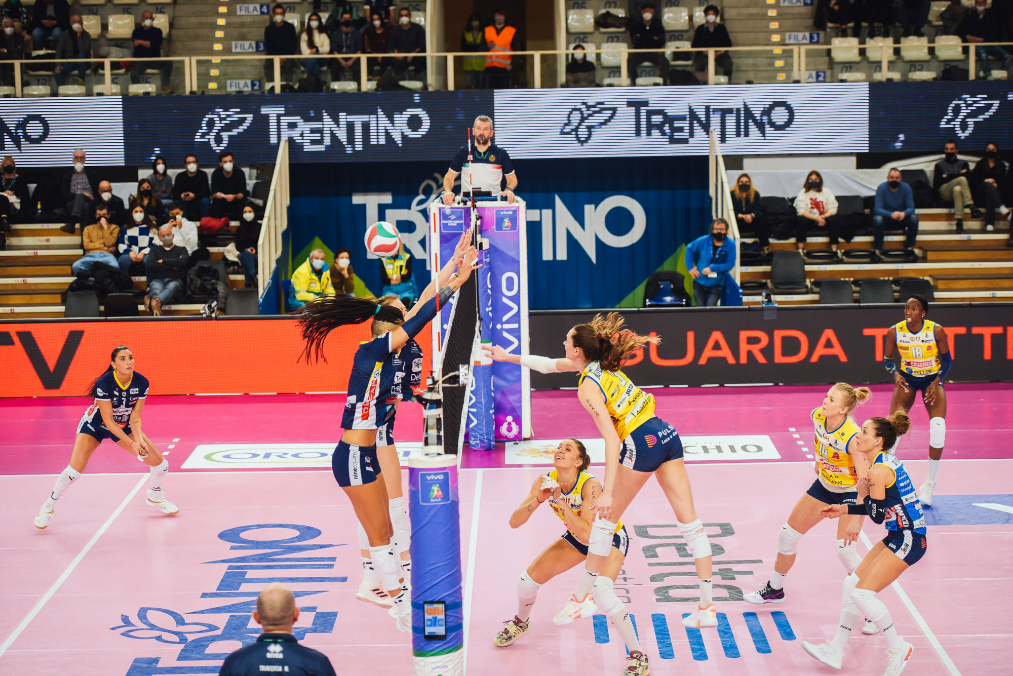 Delta Despar Trentino vs Prosecco DOC Imoco Volley