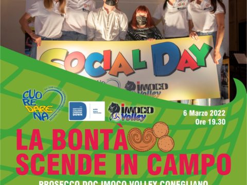 DOMENICA AL PALAVERDE CON “LA BONTA’ SCENDE IN CAMPO” IL TIFO È “PIU GOLOSO!