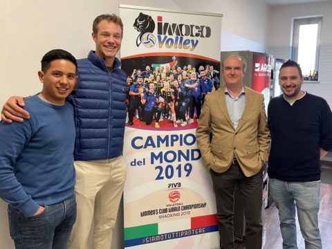 JONATHAN MILAN IN VISITA AD ARTI GRAFICHE FRIULANE -IL CAMPIONE OLIMPICO DELL’INSEGUIMENTO A SQUADRE E’ TORNATO A SALUTARE COLLEGHI E AMICI