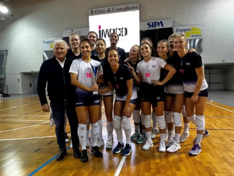 TROFEO CITTA’ DI CONEGLIANO, TERZO POSTO PER LA VERO VOLLEY MONZA