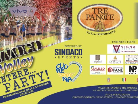 NO PANTERE NO PARTY, IL CLASSICO EVENTO DI CUOREDARENA – MARTEDì 11 OTTOBRE A CONEGLIANO LE PANTERE INCONTRANO I TIFOSI