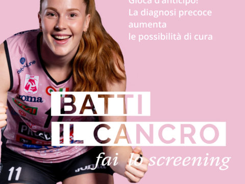 CAMPAGNA SCREENING ULSS2, ISABELLE HAAK PRIMA TESTIMONIAL DELLA NUOVA STAGIONE