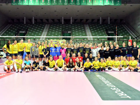 AL PALAVERDE IL CLINIC PER LA IMOCO VOLLEY SCHOOL!  “IL RUOLO DEL LIBERO NEL GIOVANILE”