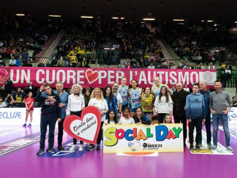 UN SUCCESSO “UN CUORE PER L’AUTISMO” IERI AL PALAVERDE!