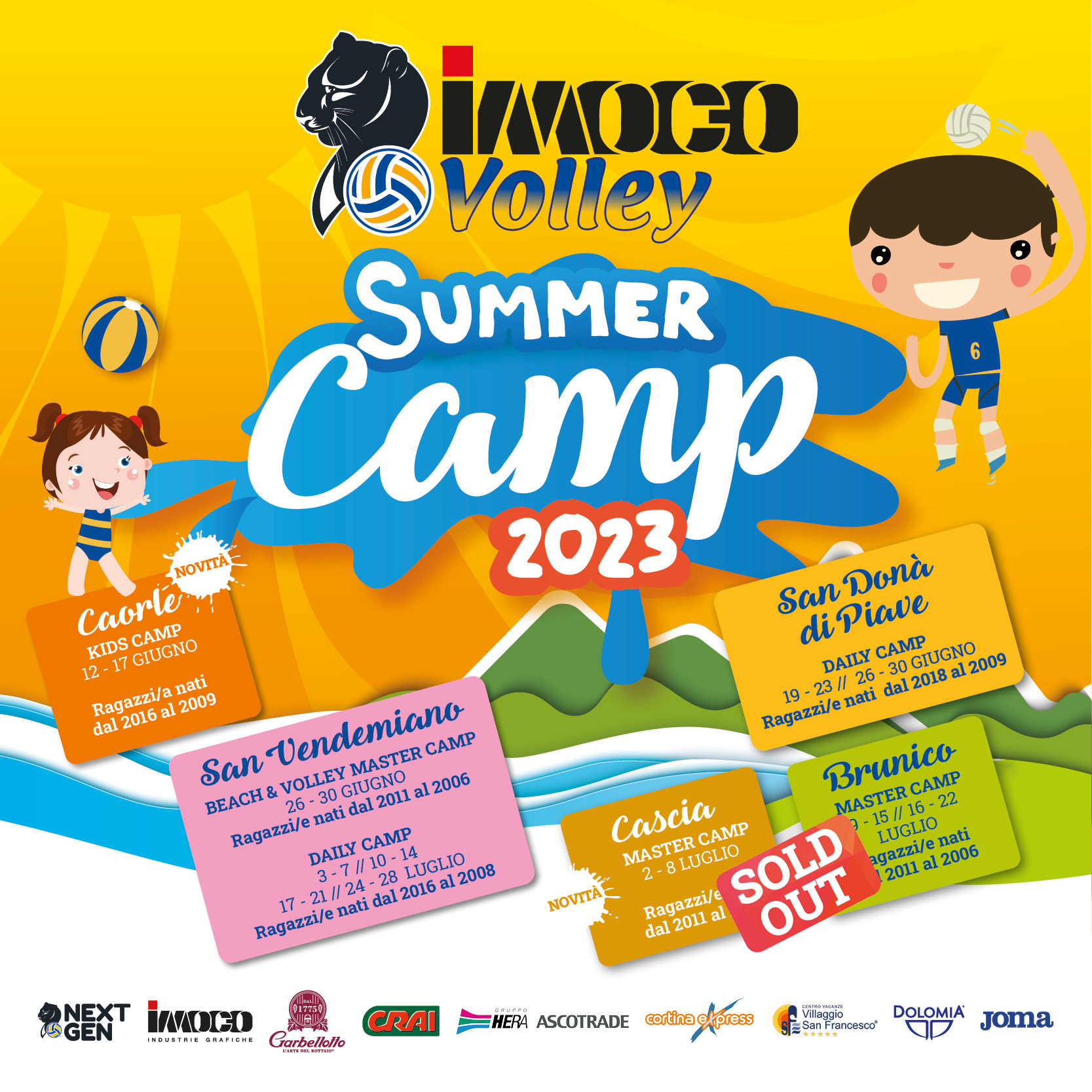 Imoco Volley Camp 2023