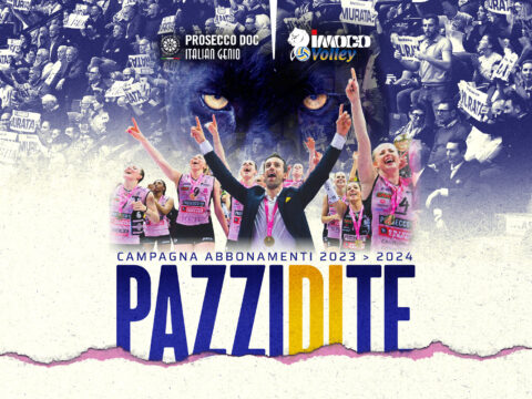 “PAZZI DI TE”! AL VIA  LA CAMPAGNA ABBONAMENTI ALLE PANTERE PER LA STAGIONE 2023/24 -L’ABBONAMENTO E’ “ALL INCLUSIVE”! 