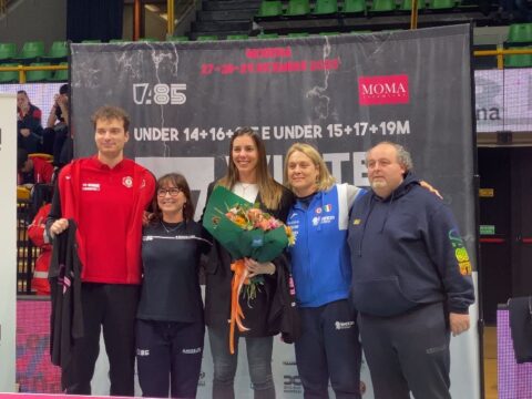 MOMA WINTER CUP: PANTERINE SUGLI SCUDI AL PALAPANINI NEL “GALA'” DEL VOLLEY GIOVANILE