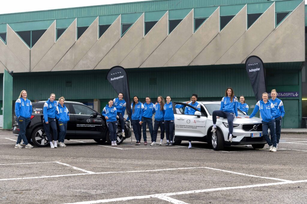 AUTOPOLAR GROUP KEEPS THE PANTHERS RUNNING!
PROSECCO DOC IMOCO VOLLEYBALL TRAVELS AGAIN WITH VOLVO, A GUARANTEE OF SAFETY AND RELIABILITY