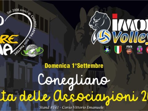 IMOCO VOLLEY CON CUOREDARENA ALLA XXIV FESTA DELLE ASSOCIAZIONI