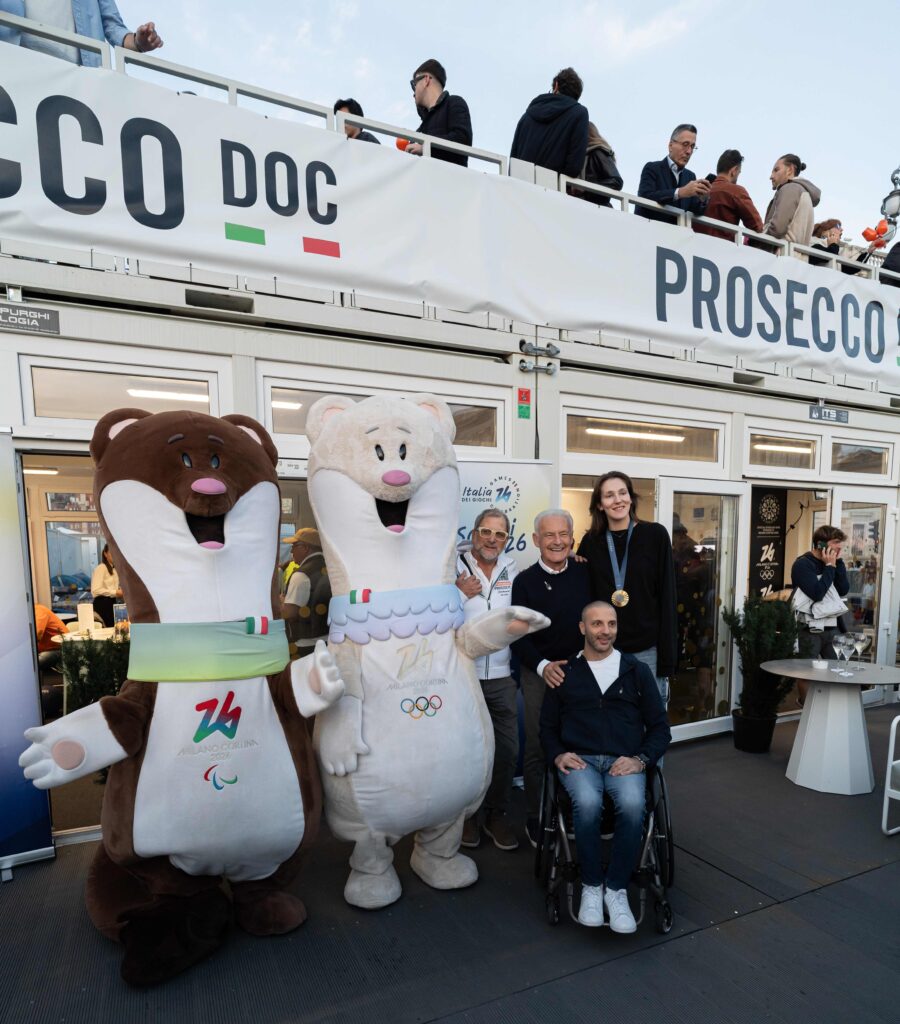 Marina Lubian no Barcolana em Trieste com PROSECCO DOC SHOCKWAVE3!