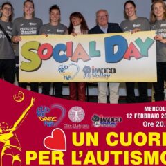 UN CUORE PER L’AUTISMO, DOMANI AL PALAVERDE IL SECONDO SOCIAL DAY DI CUOREDARENA