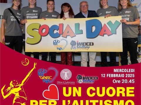 A HEART FOR AUTISM, TOMORROW AT PALAVERDE THE SECOND SOCIAL DAY OF CUOREDARENA