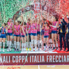 THE FINAL IS ALWAYS FOR PROSECCO DOC IMOCO! 3-0 AGAINST MILANO AND IT’S THE 7TH ITALIAN CUP!