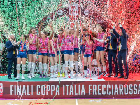 THE FINAL IS ALWAYS FOR PROSECCO DOC IMOCO! 3-0 AGAINST MILANO AND IT’S THE 7TH ITALIAN CUP!