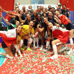 CORTINA EXPRESS IMOCO VOLLEY PENTACAMPEON! LE PANTERINE UNDER 18 PER LA QUINTA VOLTA CAMPIONESSE D’ITALIA!