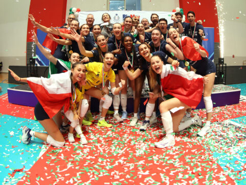 CORTINA EXPRESS IMOCO VOLLEY PENTACAMPEON! LE PANTERINE UNDER 18 PER LA QUINTA VOLTA CAMPIONESSE D’ITALIA!