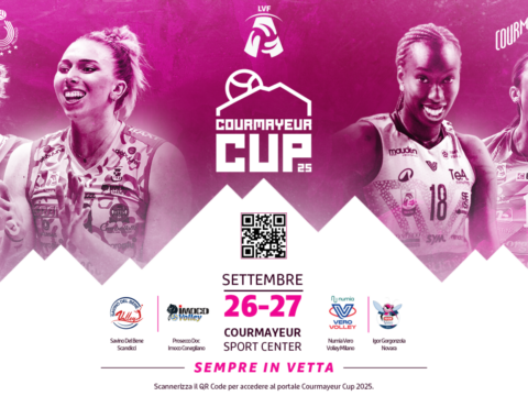COURMAYEUR CUP, 26 E 27 SETTEMBRE LE PANTERE SOTTO IL MONTE BIANCO CON NOVARA, MILANO E SCANDICCI