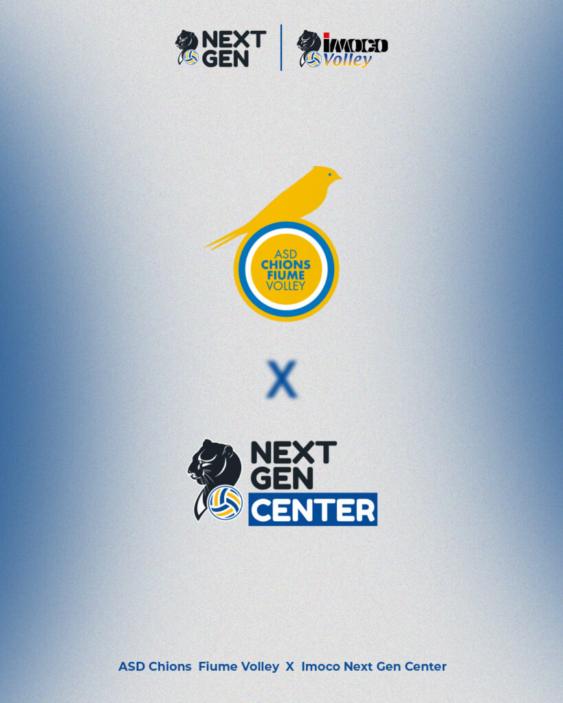 IMOCO NEXT GEN: VIA ALLA COLLABORAZIONE CON CHIONS-FIUME VOLLEY