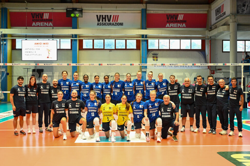 PARTY FOR 1000 IN BELLUNO, PANTHERS OK IN THE FIRST FRIENDLY OF THE SEASON (3-2)