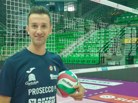 E’ TORNATO COACH SANTARELLI, DOMANI IN PANCHINA A BELLUNO PER LA PRIMA AMICHEVOLE PRECAMPIONATO