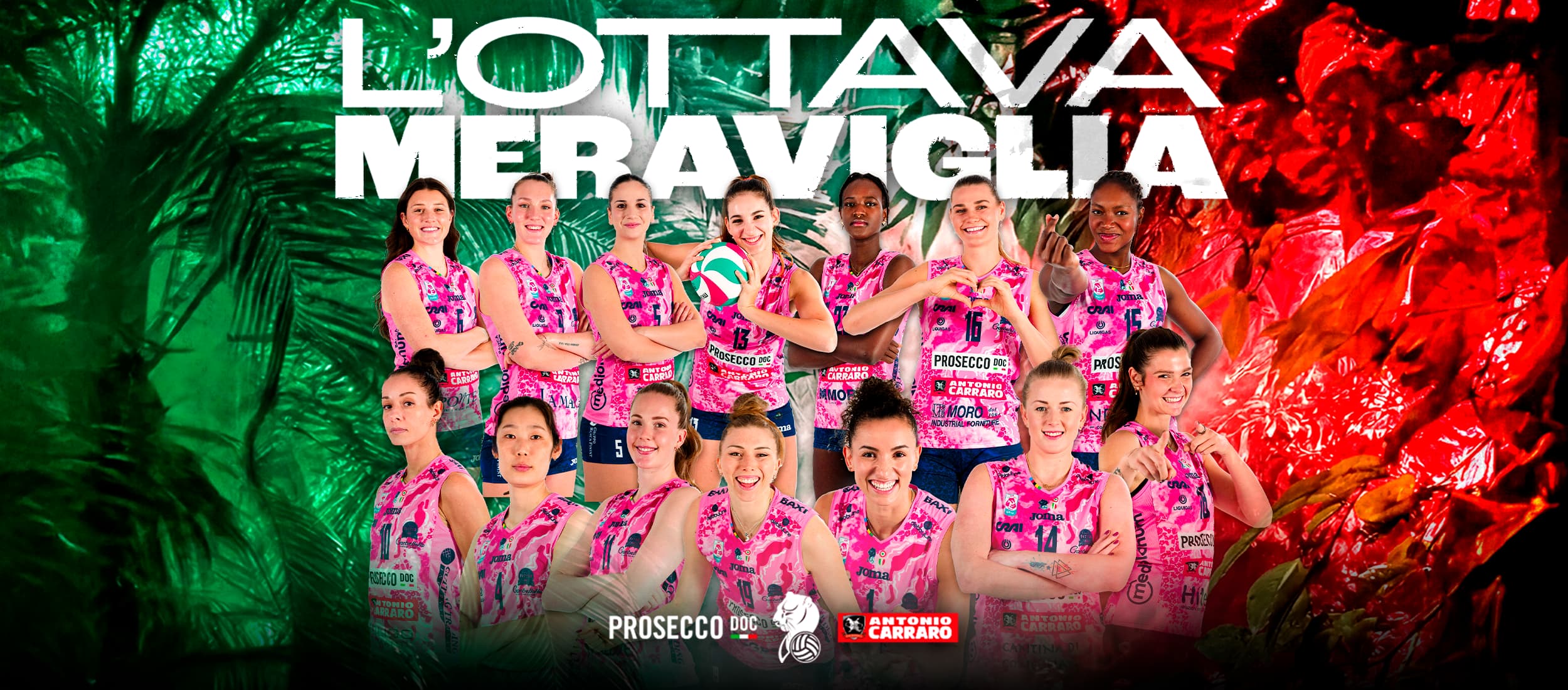 普罗塞克 DOC A.卡拉罗 伊莫科 排球 vs 萨维诺·德尔·贝内·斯坎迪奇