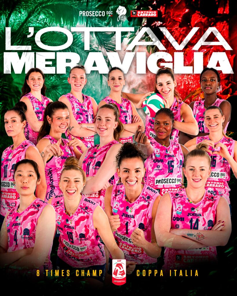 LE PANTERE SONO TORNATE! 30° TROFEO, 8° COPPA ITALIA (7° DI FILA)