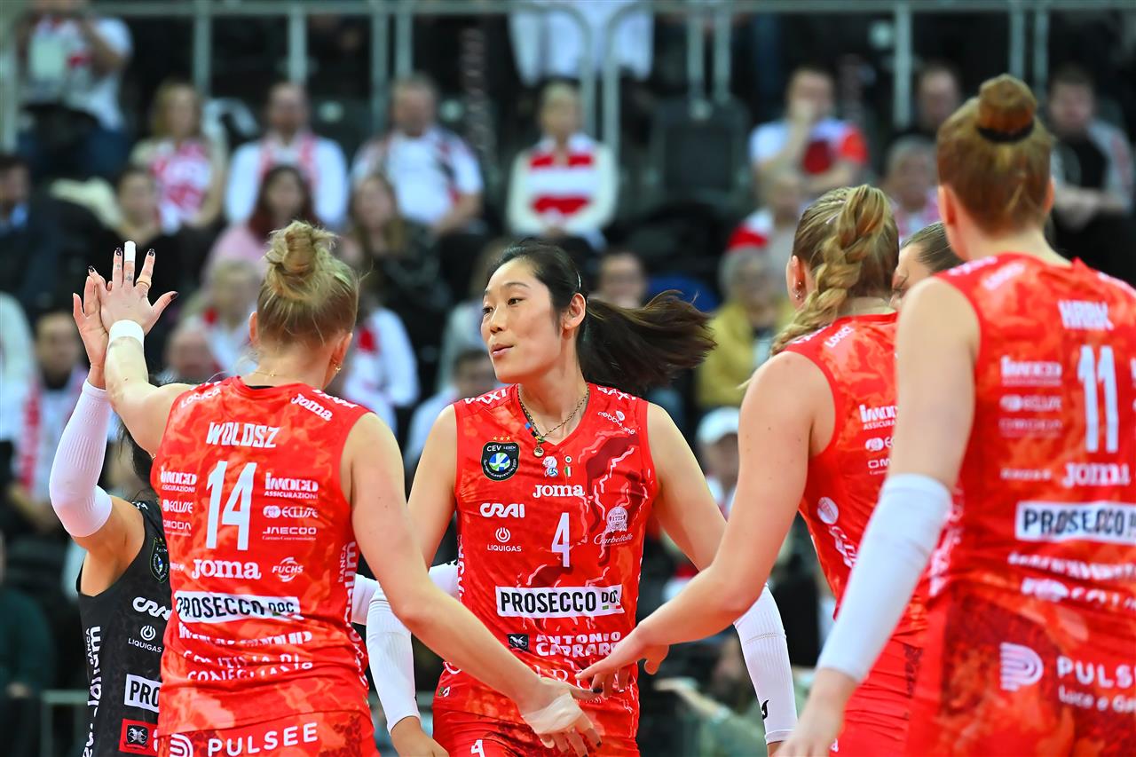 ŁKS Commercecon ŁÓDŹ vs Prosecco DOC A. Carraro Imoco Volley (18h00)