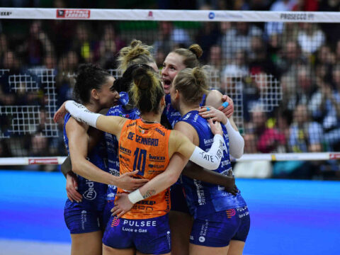 LE PANTERE CONQUISTANO LA DECIMA FINALE SCUDETTO, CHIUSA LA SERIE AL PALAVERDE CONTRO NOVARA (3-1)