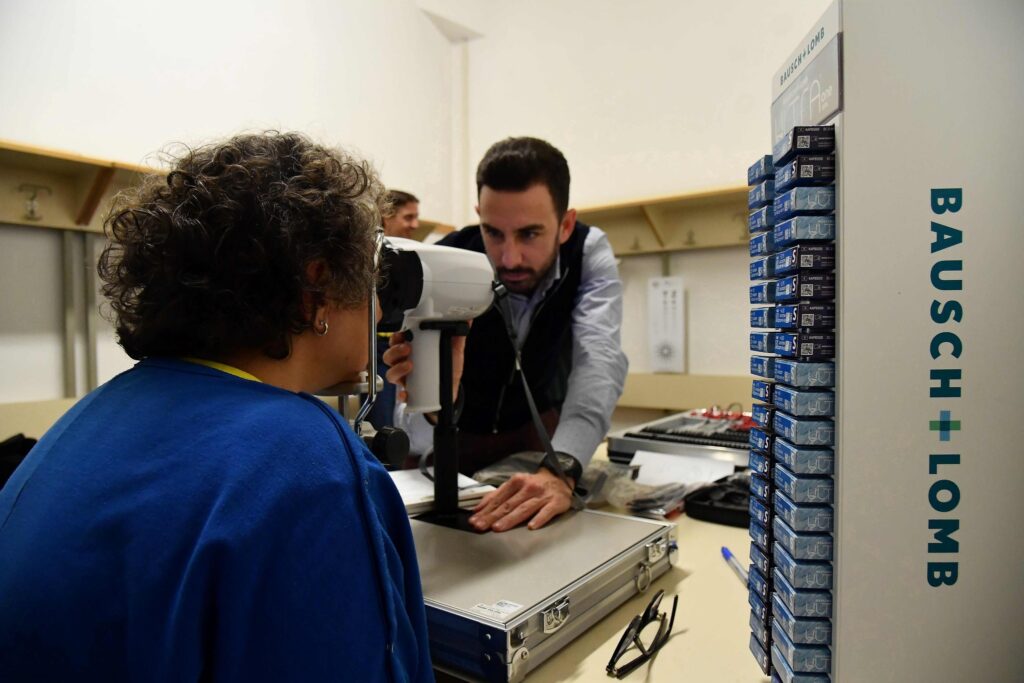 DOMANI SPONSOR DAY BAUSCH+LOMB-SCREENING GRATUITO NEL PRE-PARTITA!