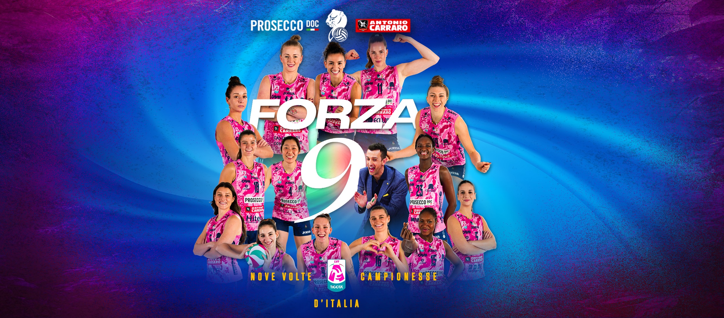 Numia Vero Volley Milano vs Prosecco DOC A.Carraro Imoco Volley (ore 20.30)